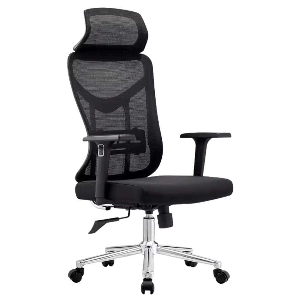 Chaise ergonomique réf 911S ( DOSSIER EN ALUMINIUM )