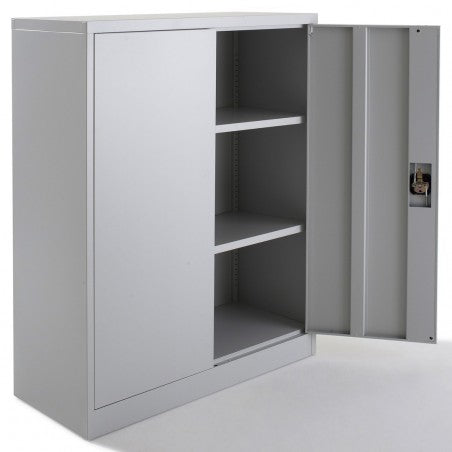 Armoire métallique battante basse à portes