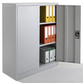 Armoire métallique battante basse à portes