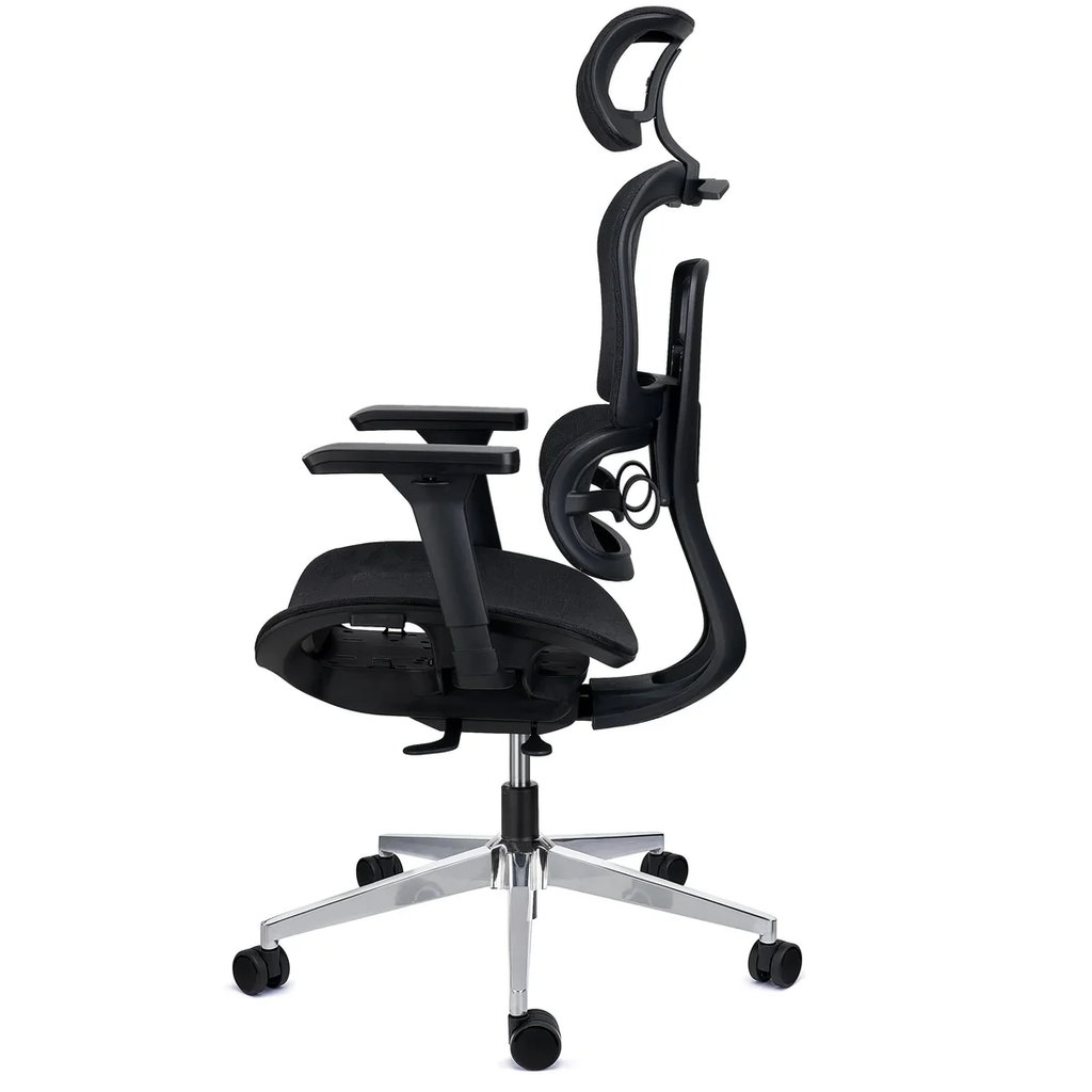 Chaise Ergonomique 627A Noir et Gris